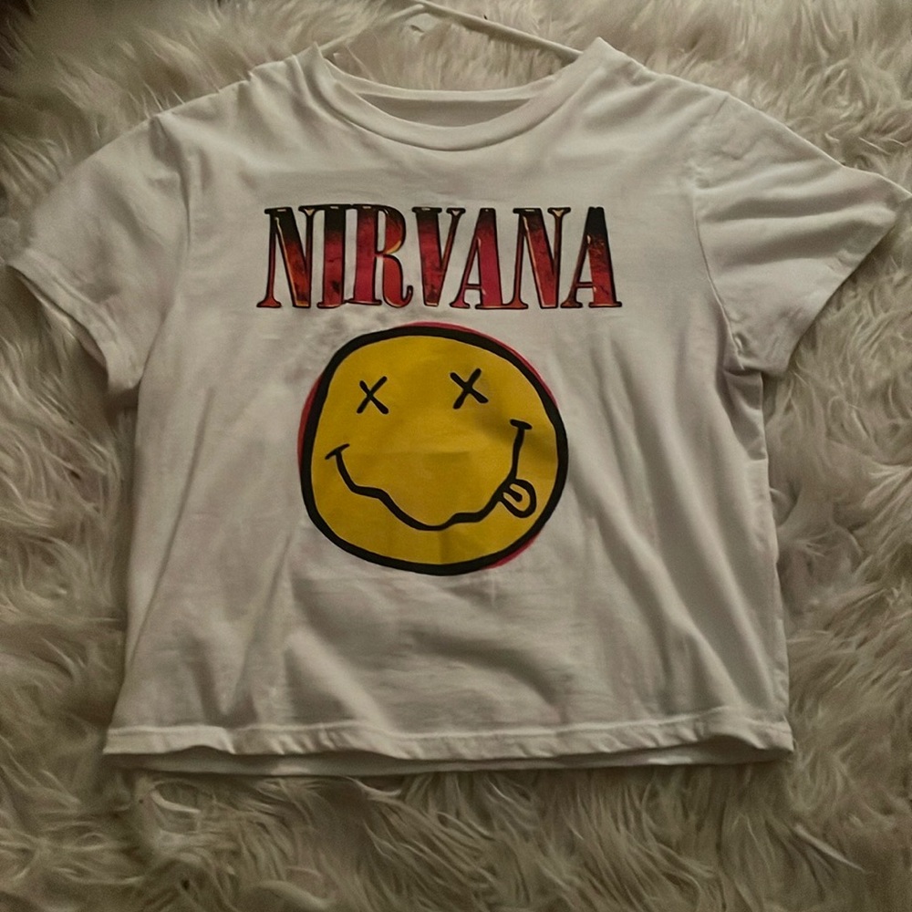 Nirvana crop top size M